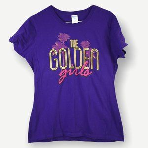 The Golden Girls T-Shirt L Womens Short Sleeve Crew Neck Printed Graphic